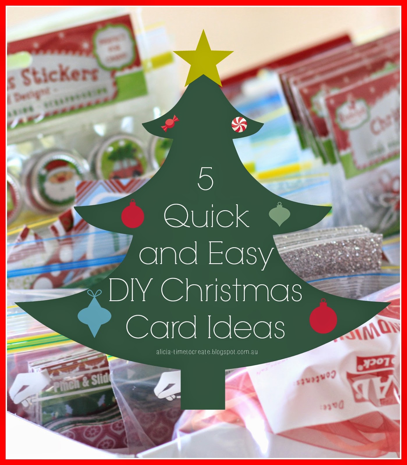 cool christmas card ideas homemade